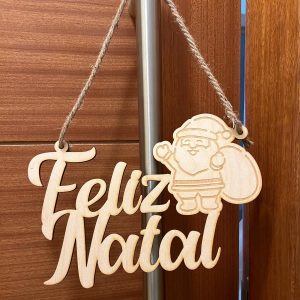Placa Feliz Natal