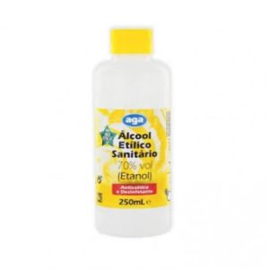 Alcool Etilico Sanitario Aga 70% 250ml