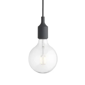 Candeeiro de Suspensão E27 sem Canopy Dark Green