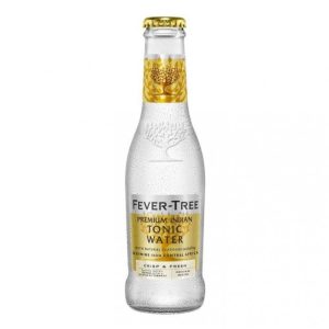 Agua tonica Fever Tree Indian 200 ml -4 unidades