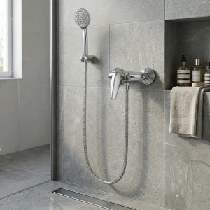 Chuveiro para base de duche cromada – GROVE