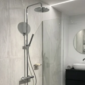 Rampa de duche extensível para banheira cromado – ESSENZA