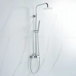 Conjunto de duche com torneira cromado – PARIS